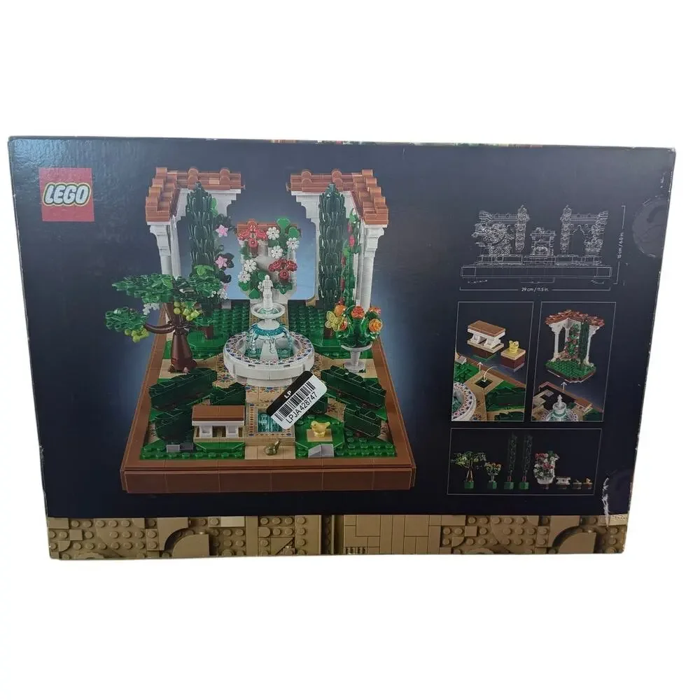 Lego Icons Fountain Garden Gardens of the World 10359 New Sealed Box
